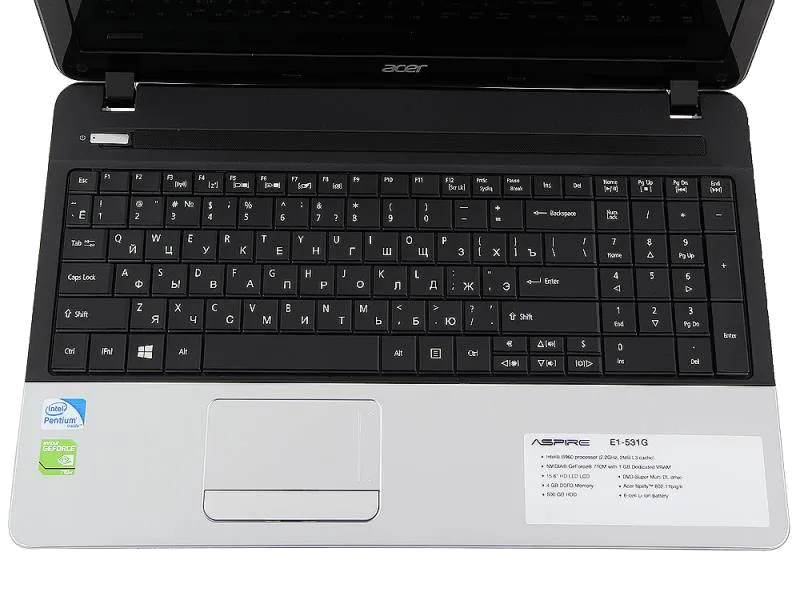 Замена материнской платы Acer Aspire E1-531