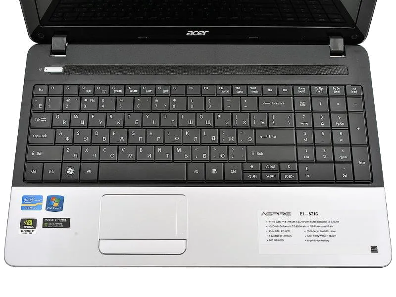 Замена материнской платы Acer Aspire E1-571G