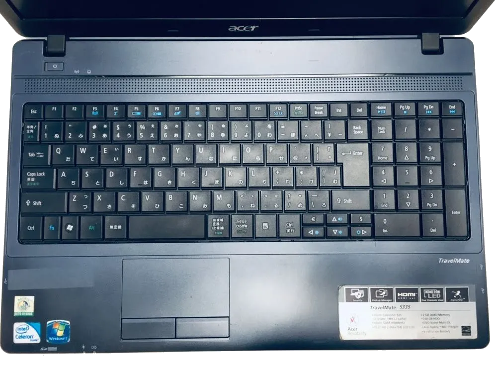 Замена материнской платы Acer TravelMate 5335
