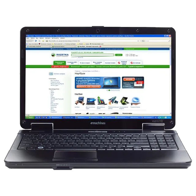 Замена материнской платы Acer eMachines E527
