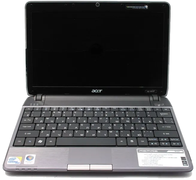 Замена материнской платы Acer Aspire Timeline 1810T